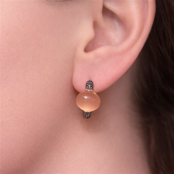 Pendientes Lucos Mujer in Plata ESOR C85-MARRONE - ESOR C85-MARRONE